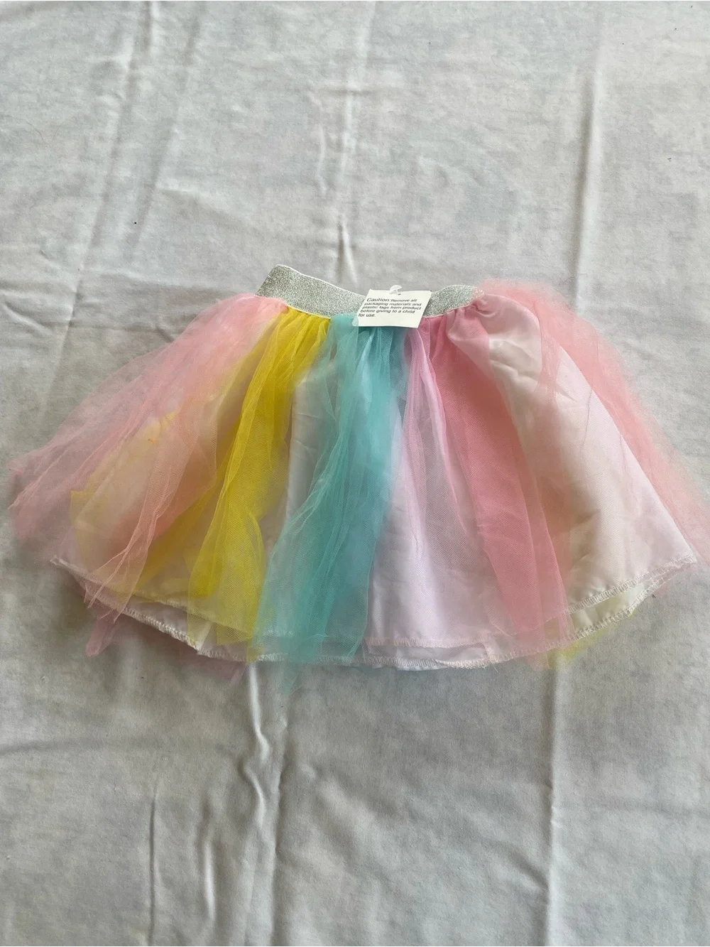 NWOT Halloween Multi-colored Tulle Skirt Size One Fits Ages 2-5